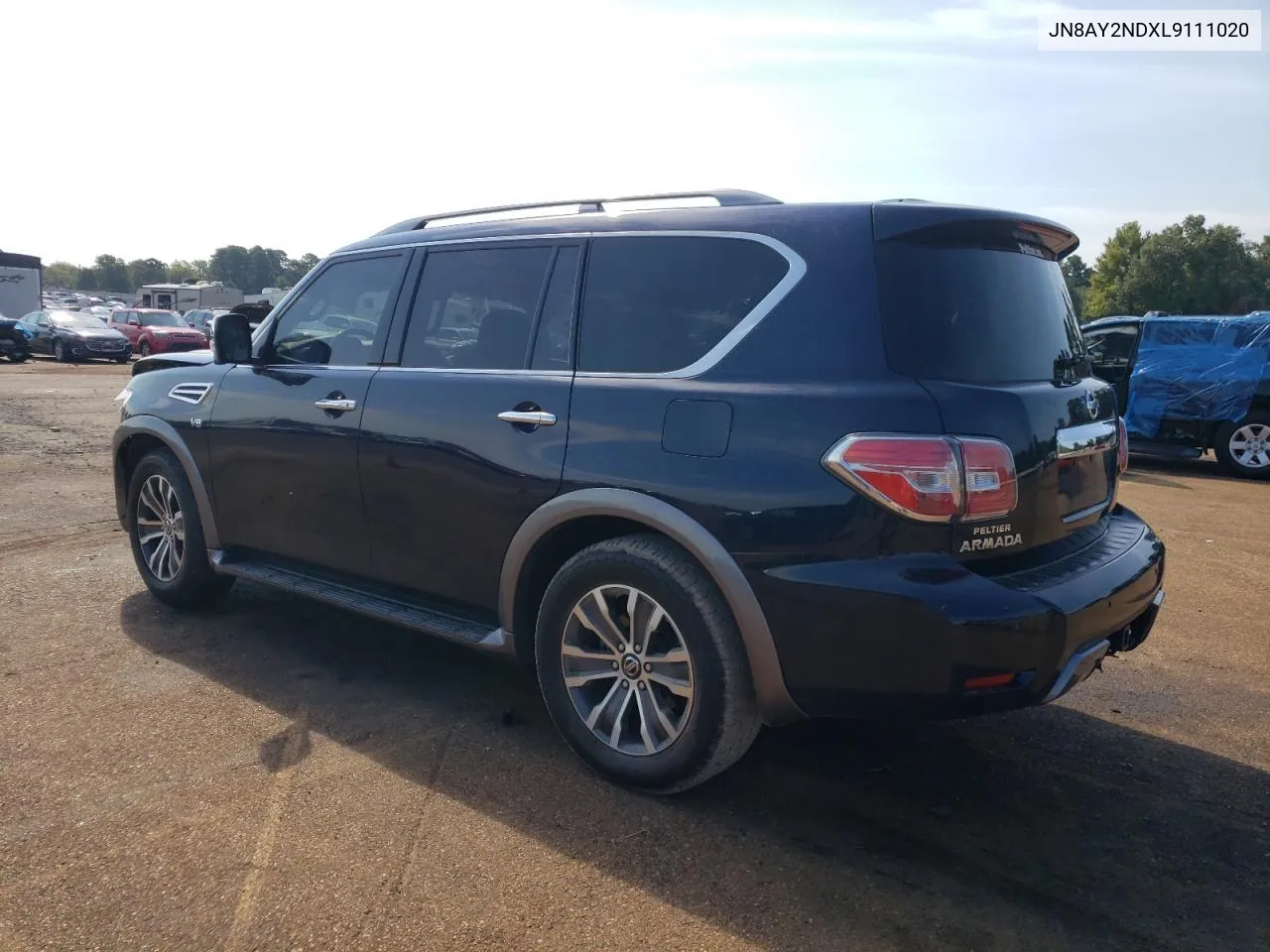 2020 Nissan Armada Sv VIN: JN8AY2NDXL9111020 Lot: 69035324