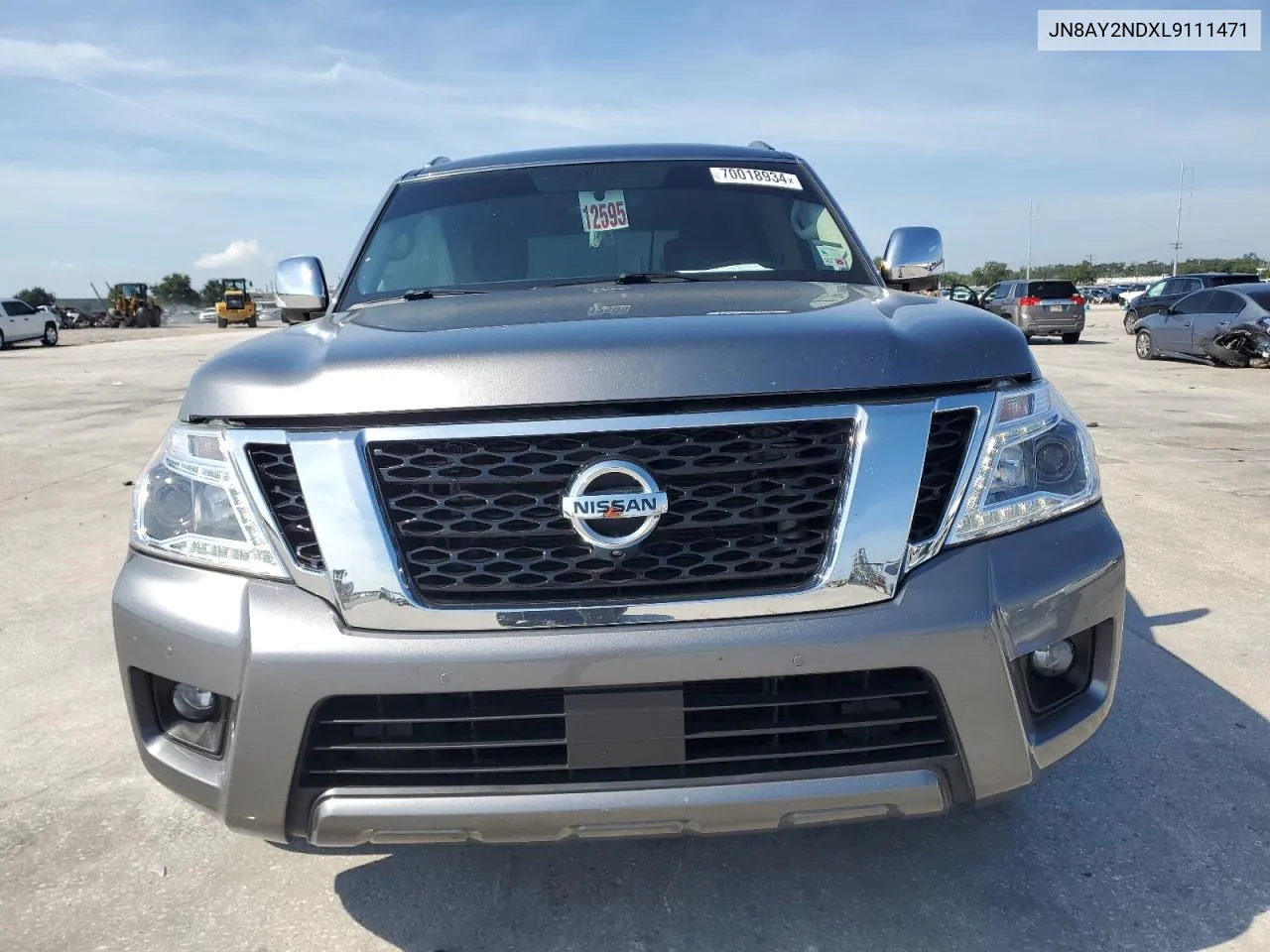 JN8AY2NDXL9111471 2020 Nissan Armada Sv