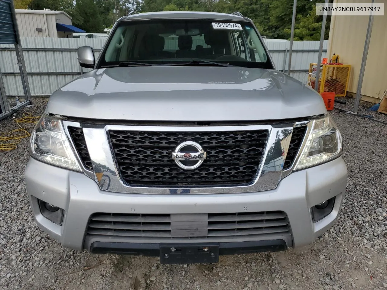 JN8AY2NC0L9617947 2020 Nissan Armada Sv