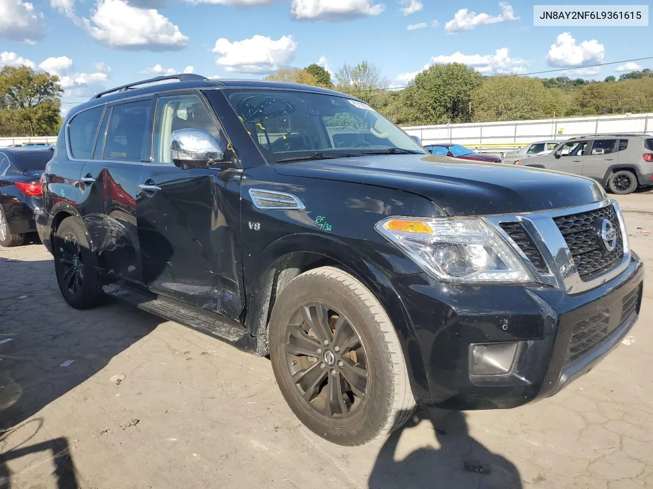 JN8AY2NF6L9361615 2020 Nissan Armada Platinum