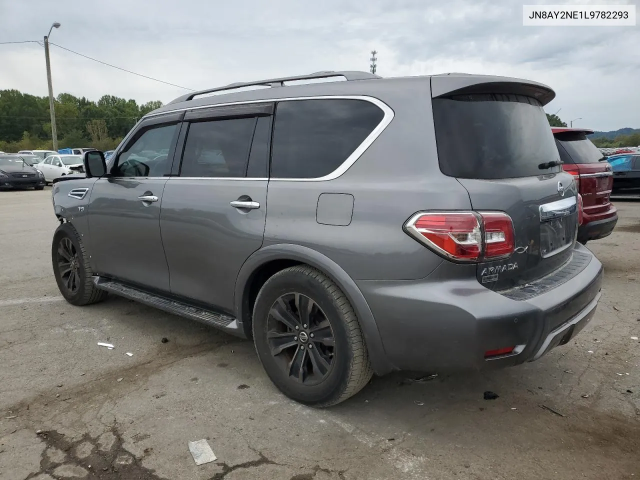 2020 Nissan Armada Platinum VIN: JN8AY2NE1L9782293 Lot: 72520104