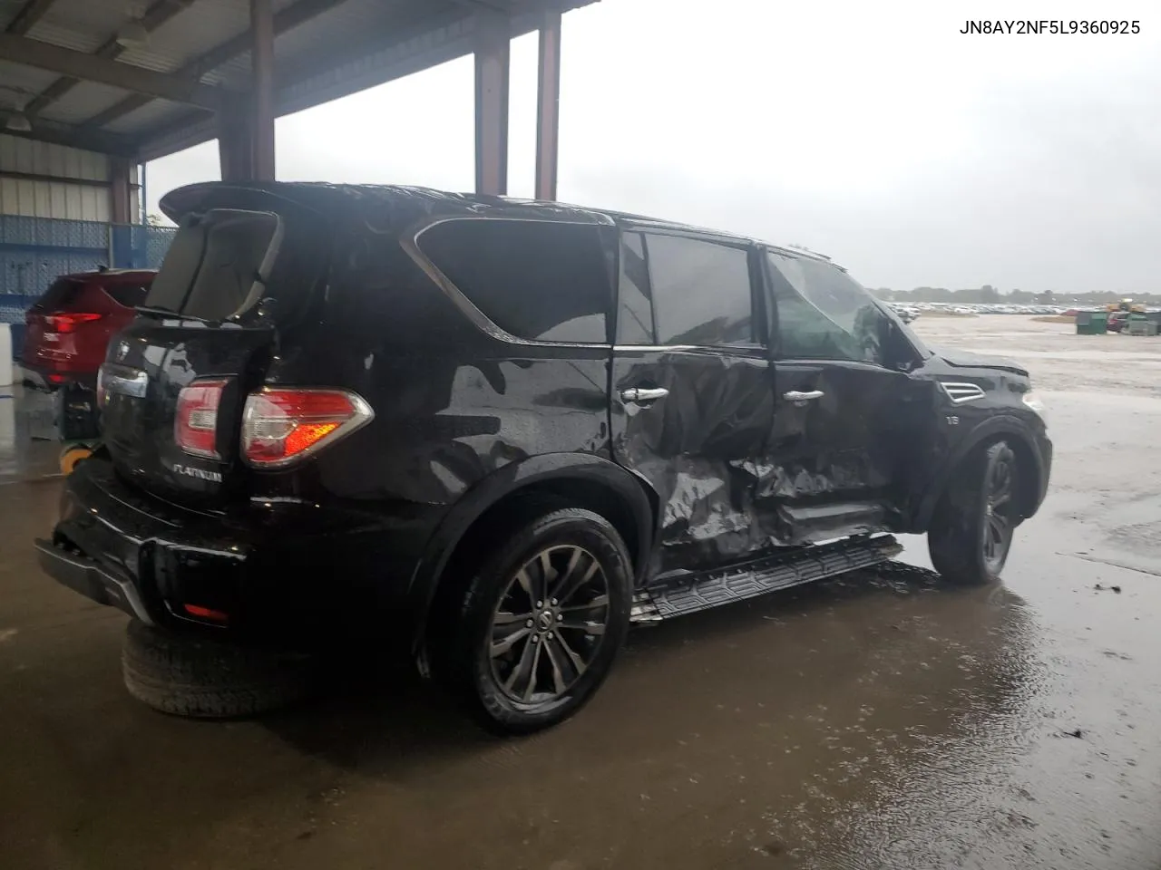 2020 Nissan Armada Platinum VIN: JN8AY2NF5L9360925 Lot: 73123524