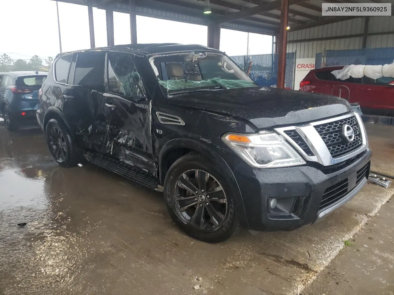 2020 Nissan Armada Platinum VIN: JN8AY2NF5L9360925 Lot: 73123524