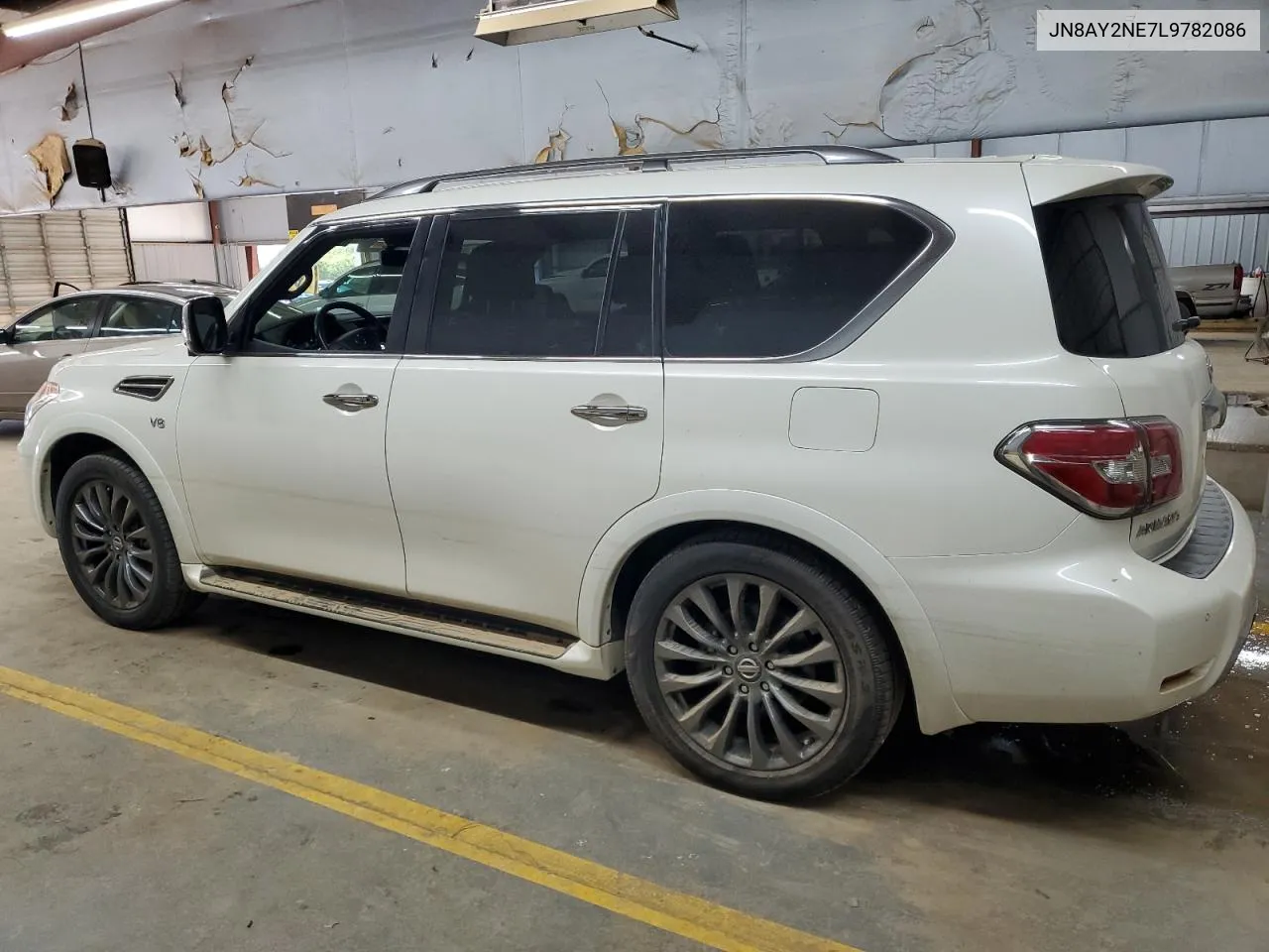 2020 Nissan Armada Platinum VIN: JN8AY2NE7L9782086 Lot: 73919014