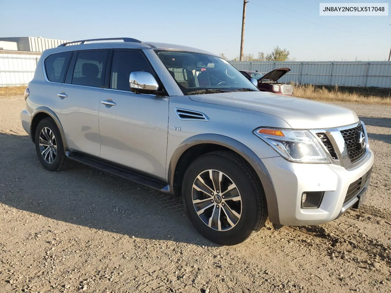 2020 Nissan Armada Sv VIN: JN8AY2NC9LX517048 Lot: 75181364