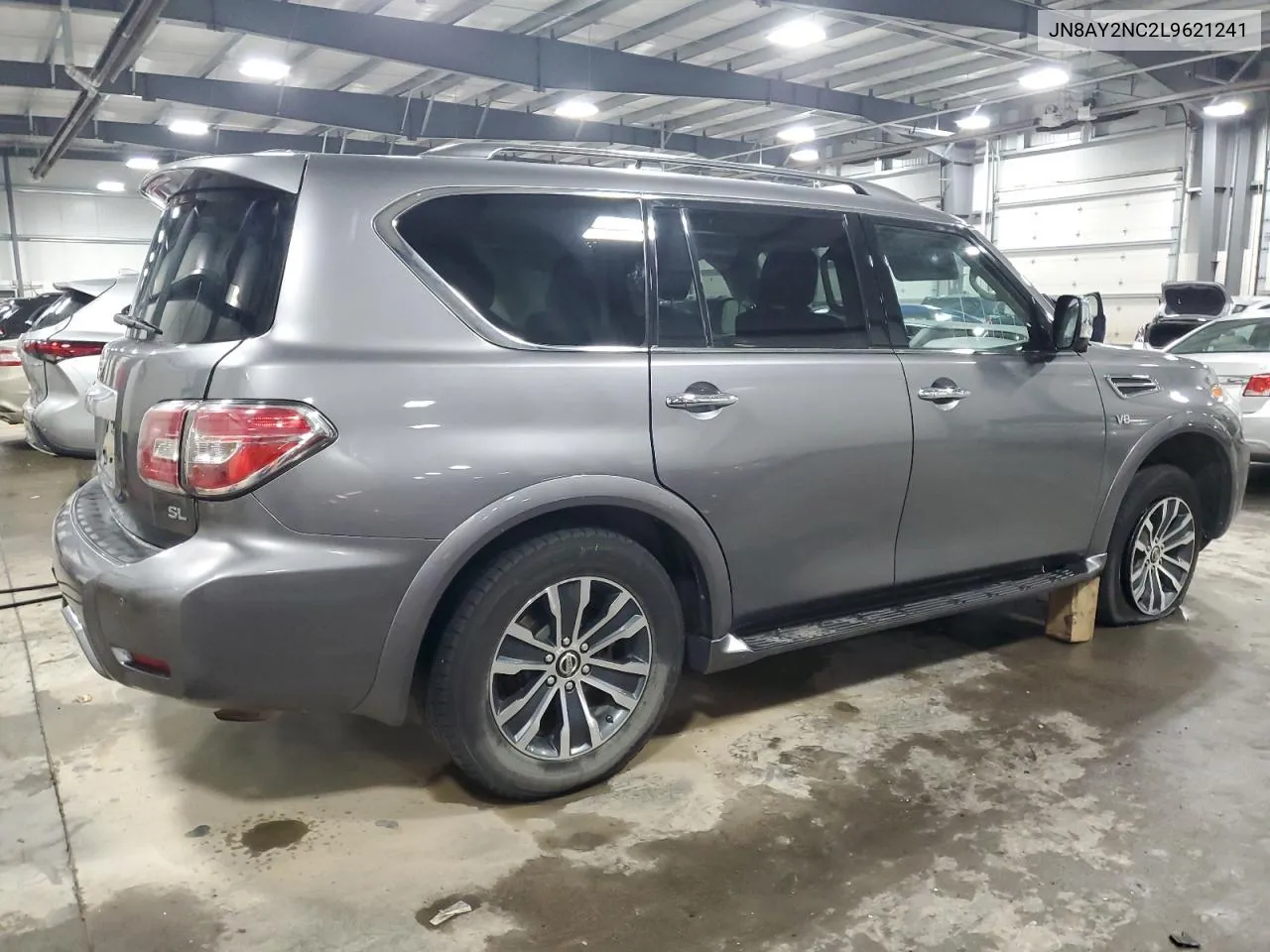 2020 Nissan Armada Sv VIN: JN8AY2NC2L9621241 Lot: 76697864