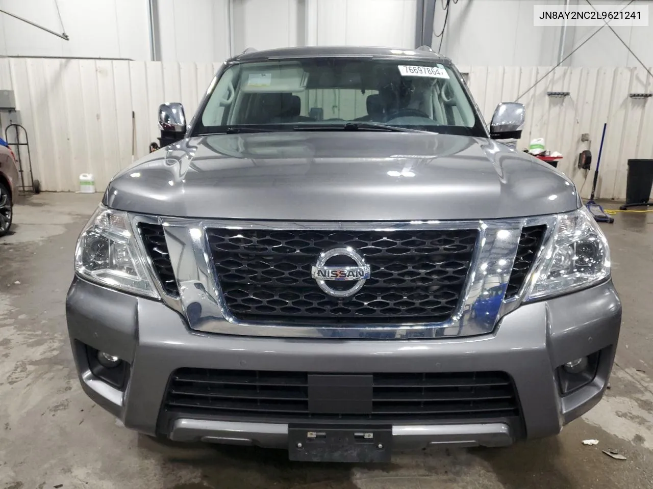 2020 Nissan Armada Sv VIN: JN8AY2NC2L9621241 Lot: 76697864