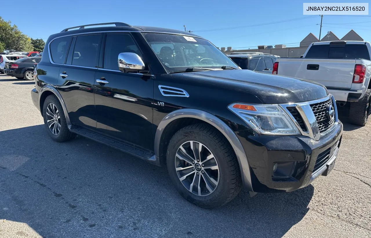 2020 Nissan Armada Sv VIN: JN8AY2NC2LX516520 Lot: 76779714