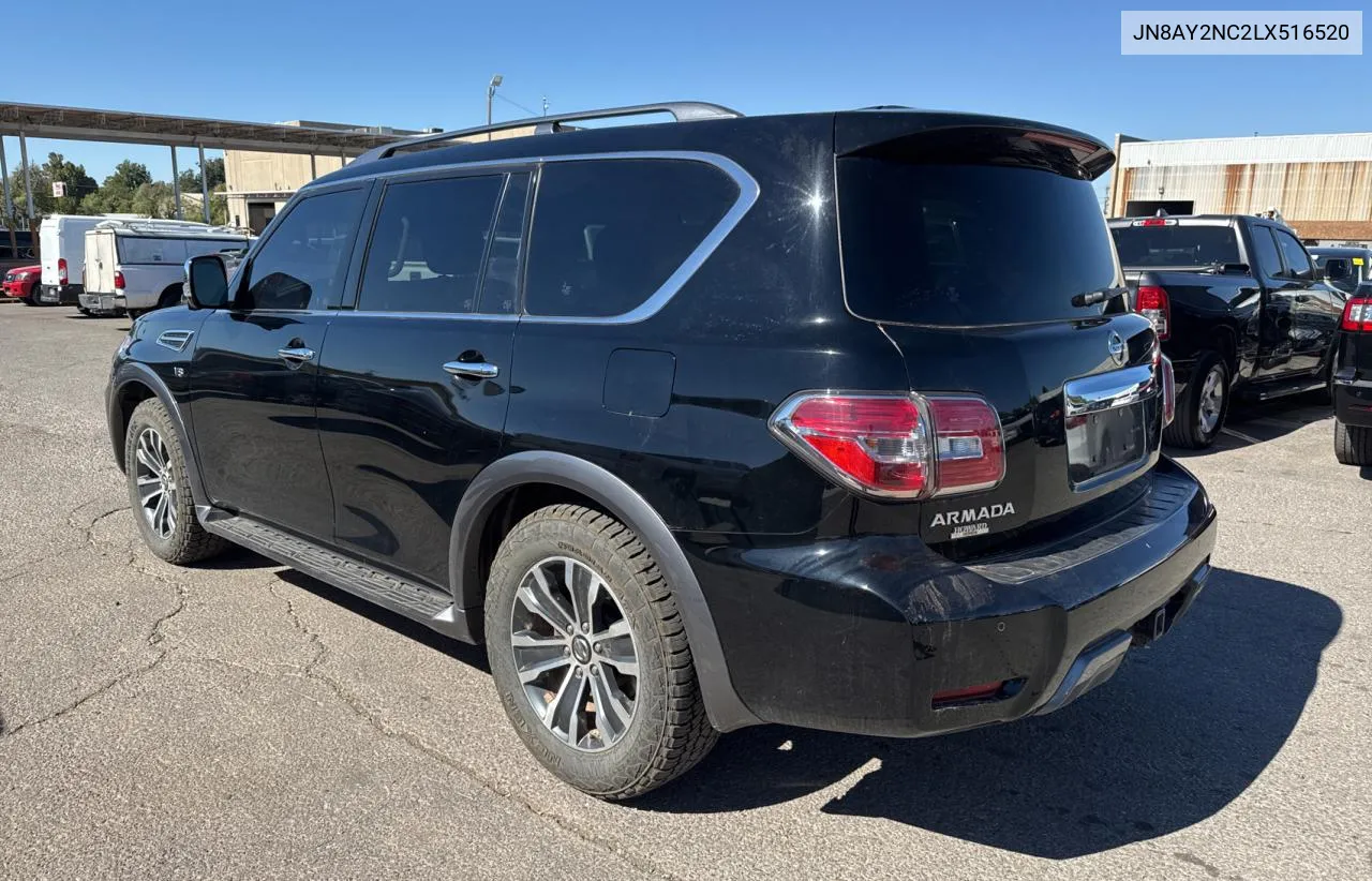 2020 Nissan Armada Sv VIN: JN8AY2NC2LX516520 Lot: 76779714