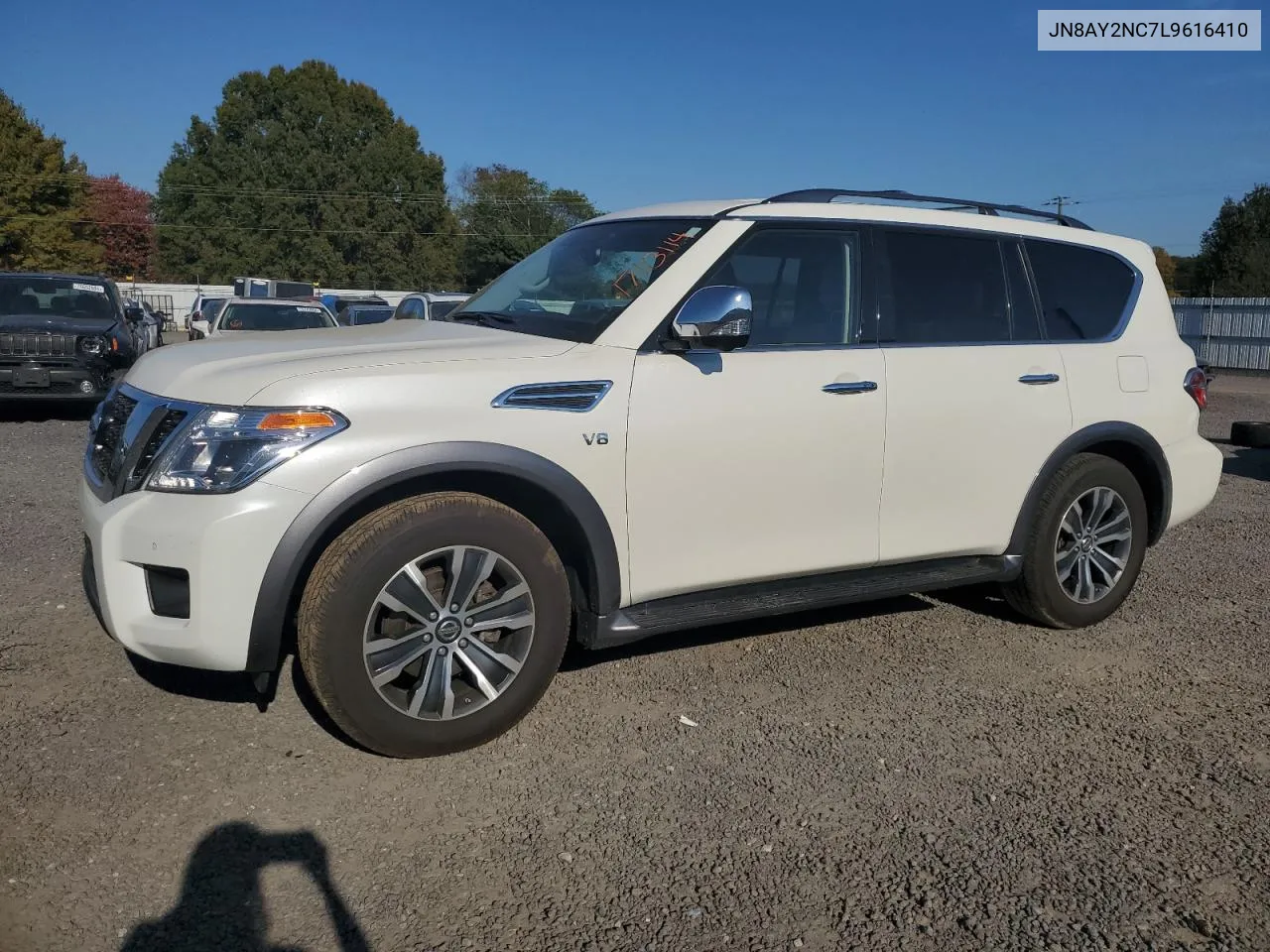 2020 Nissan Armada Sv VIN: JN8AY2NC7L9616410 Lot: 77113114