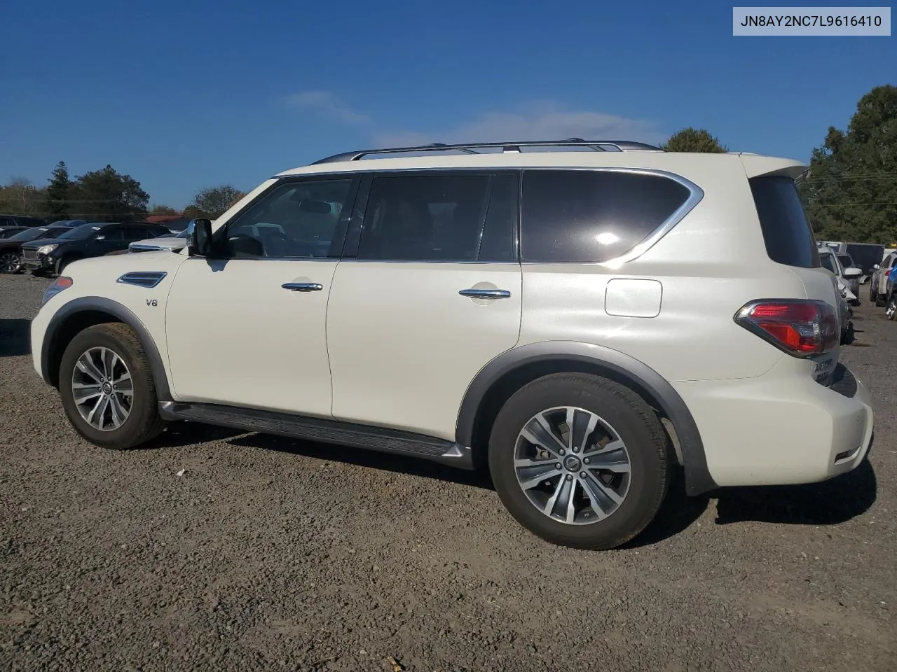 2020 Nissan Armada Sv VIN: JN8AY2NC7L9616410 Lot: 77113114