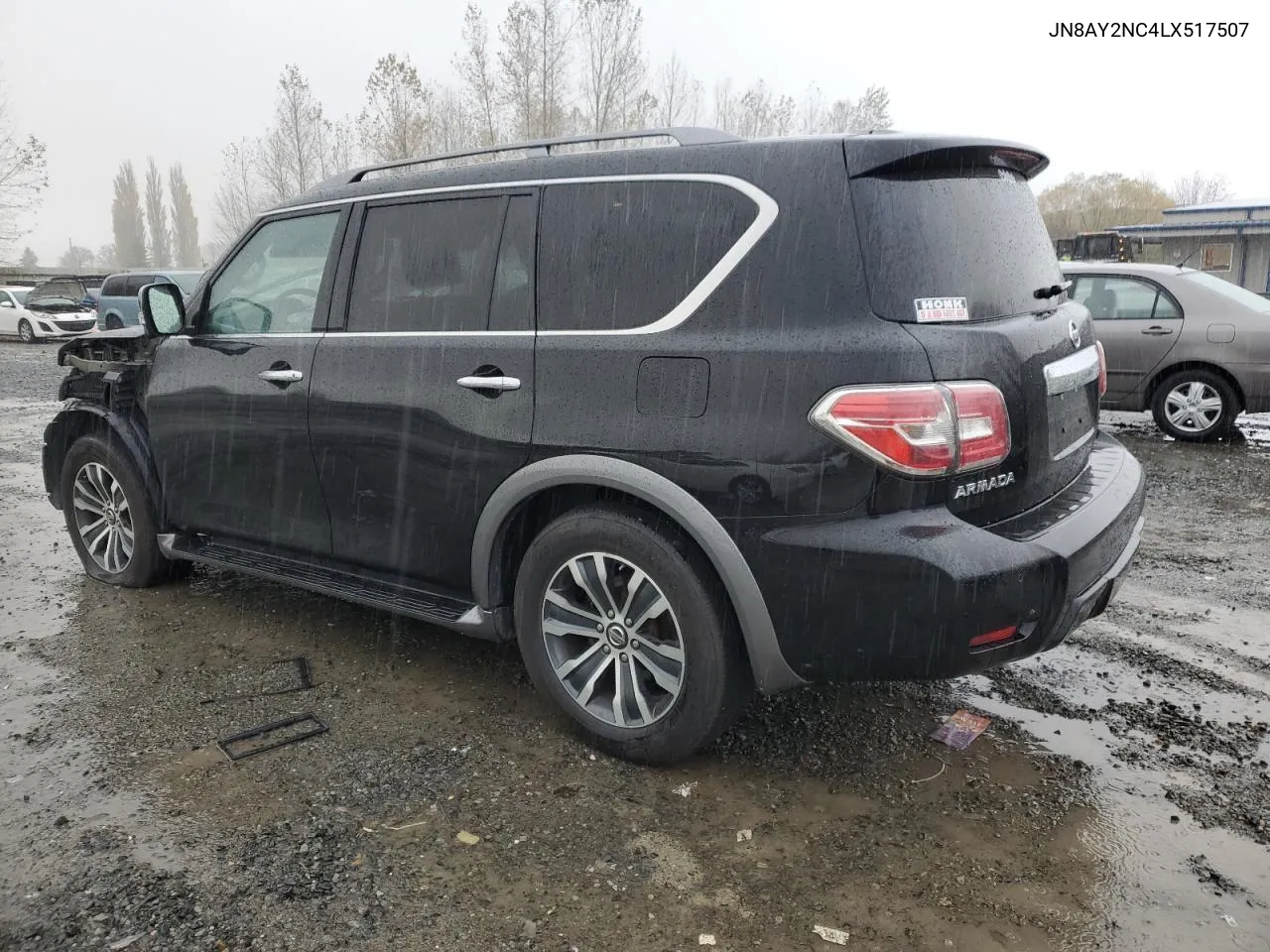 2020 Nissan Armada Sv VIN: JN8AY2NC4LX517507 Lot: 77891114