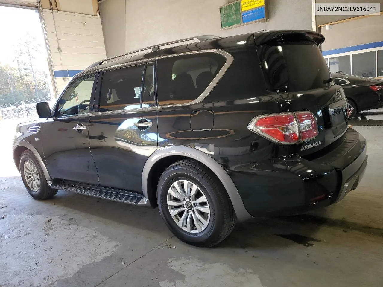 2020 Nissan Armada Sv VIN: JN8AY2NC2L9616041 Lot: 78040574