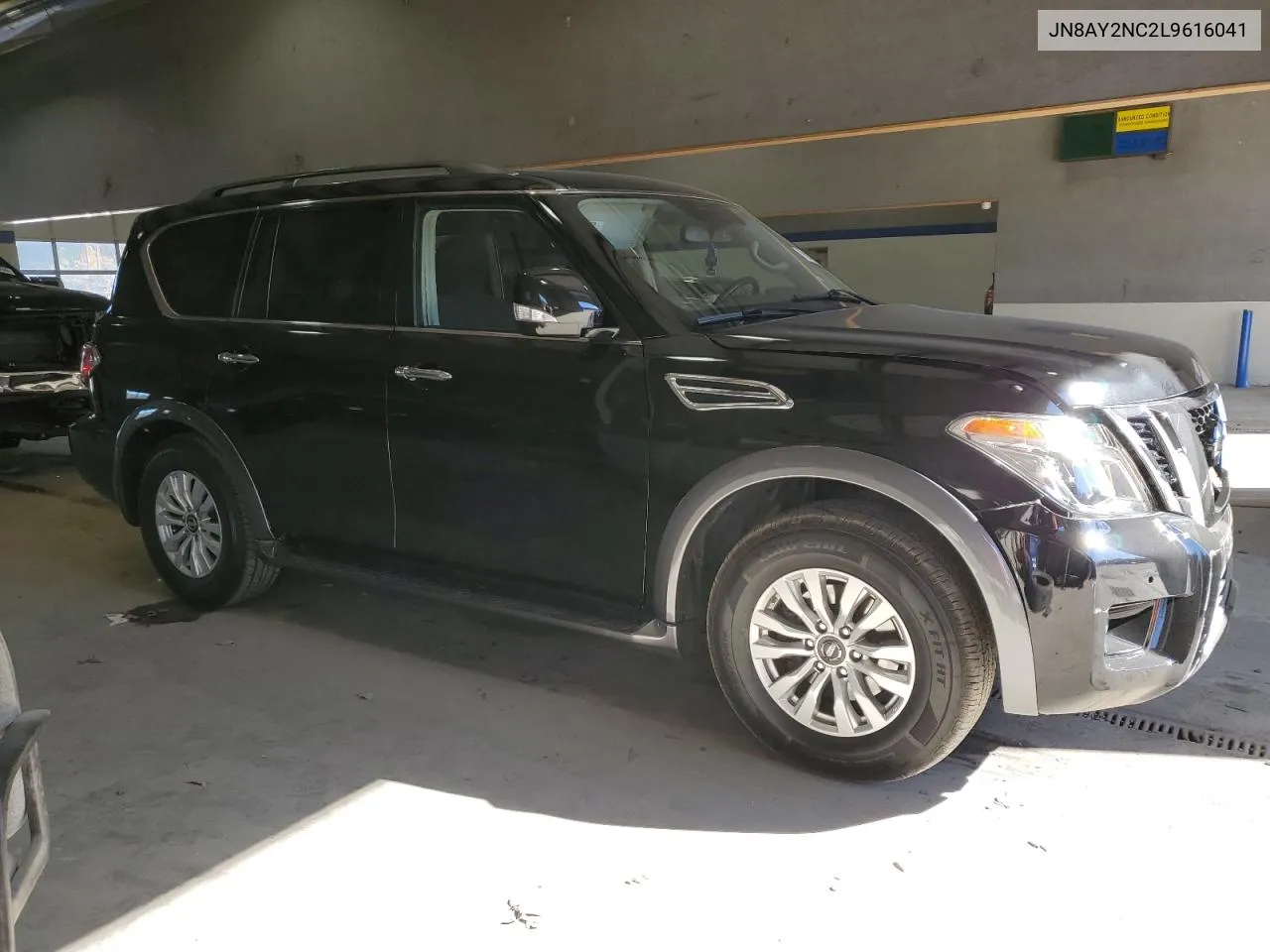 2020 Nissan Armada Sv VIN: JN8AY2NC2L9616041 Lot: 78040574