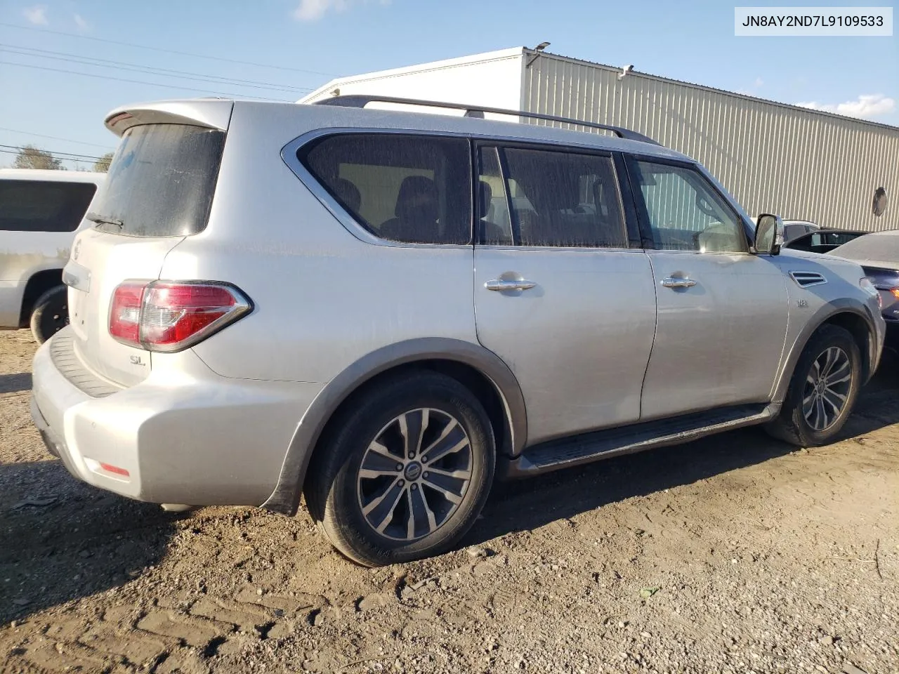 2020 Nissan Armada Sv VIN: JN8AY2ND7L9109533 Lot: 78384574