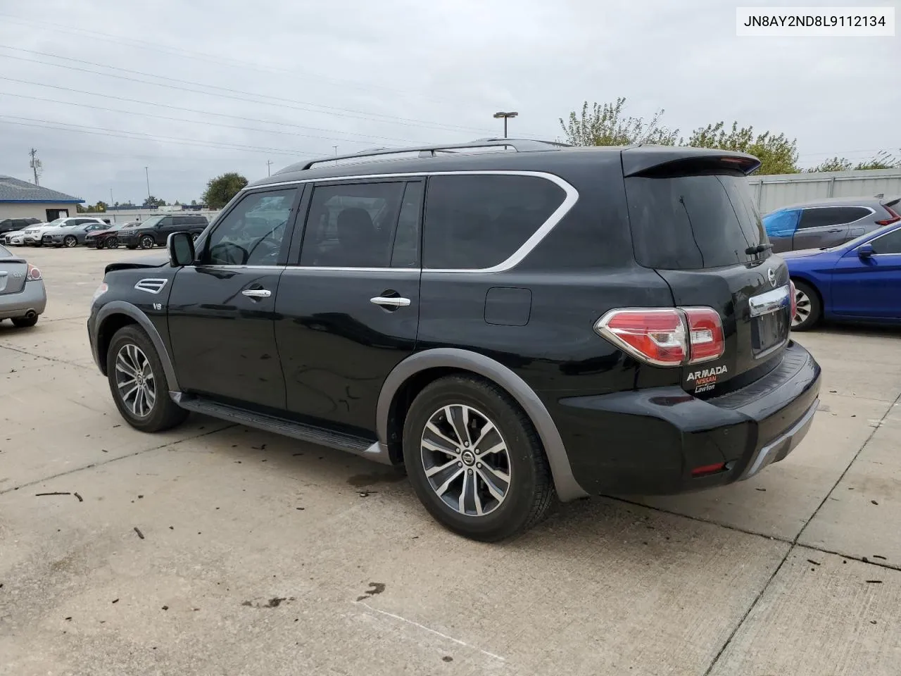 2020 Nissan Armada Sv VIN: JN8AY2ND8L9112134 Lot: 78459204