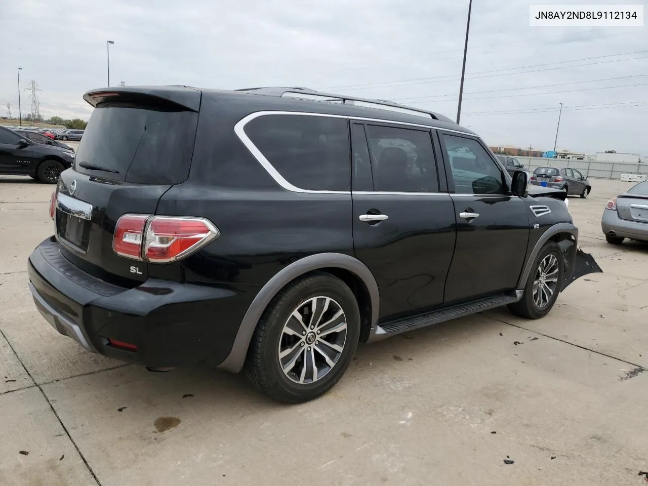 2020 Nissan Armada Sv VIN: JN8AY2ND8L9112134 Lot: 78459204