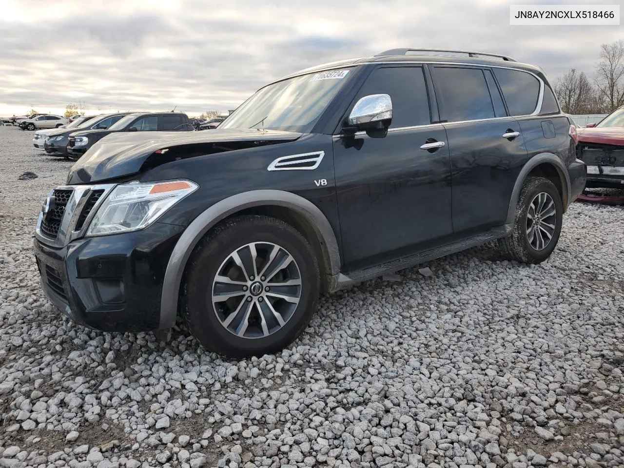 2020 Nissan Armada Sv VIN: JN8AY2NCXLX518466 Lot: 78635724