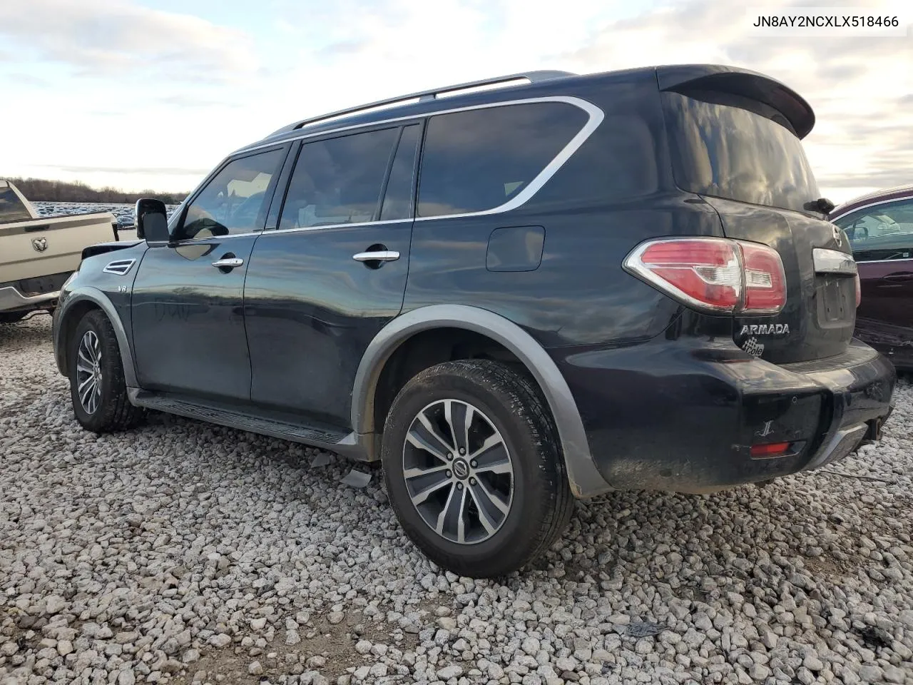 2020 Nissan Armada Sv VIN: JN8AY2NCXLX518466 Lot: 78635724