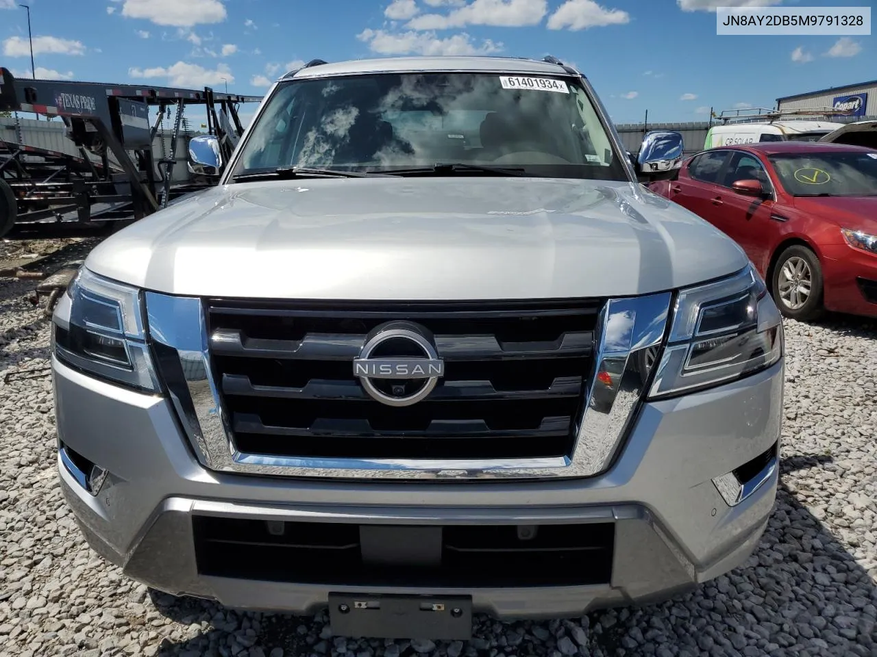 2021 Nissan Armada Platinum VIN: JN8AY2DB5M9791328 Lot: 61401934