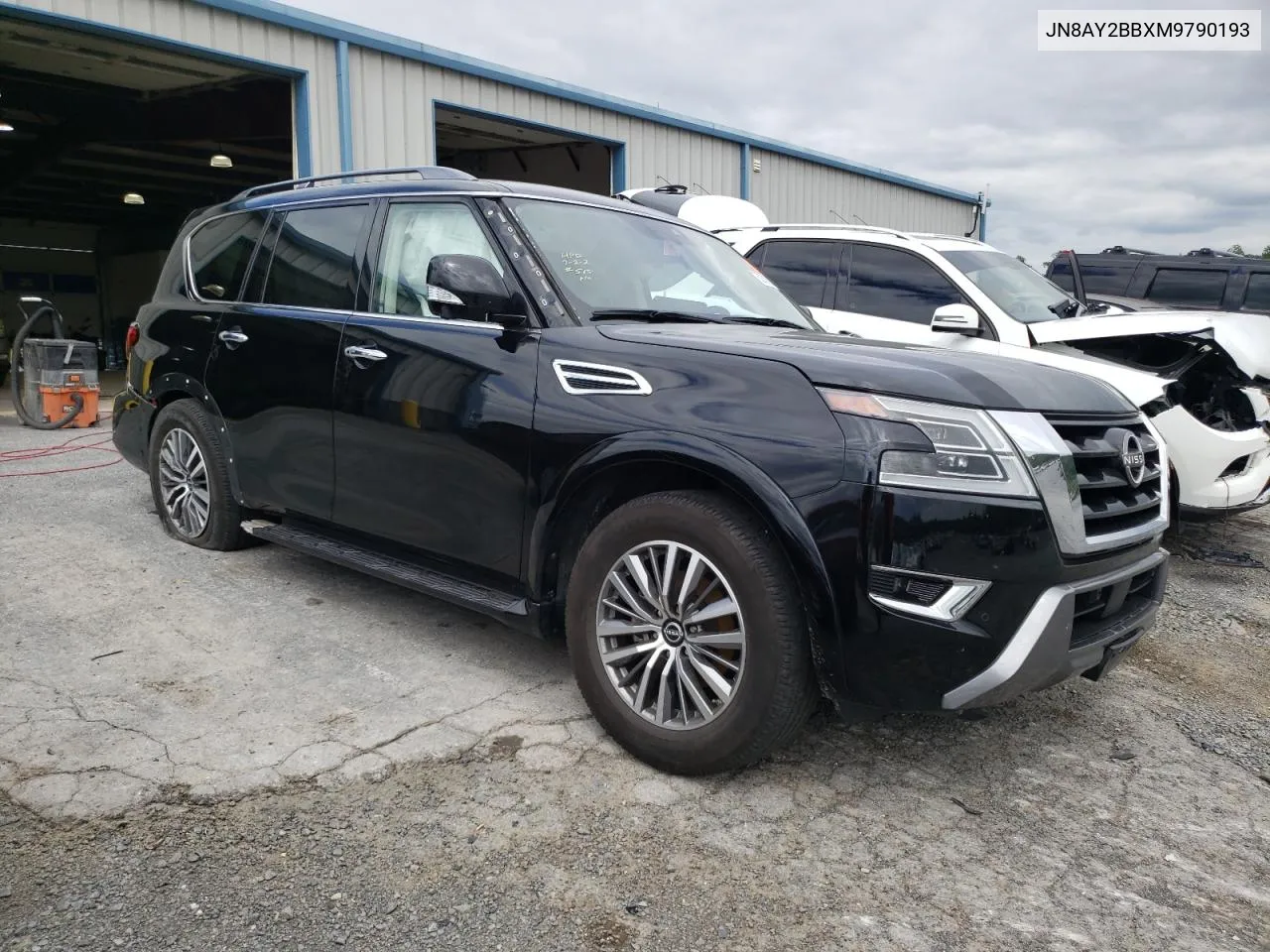 JN8AY2BBXM9790193 2021 Nissan Armada Sl