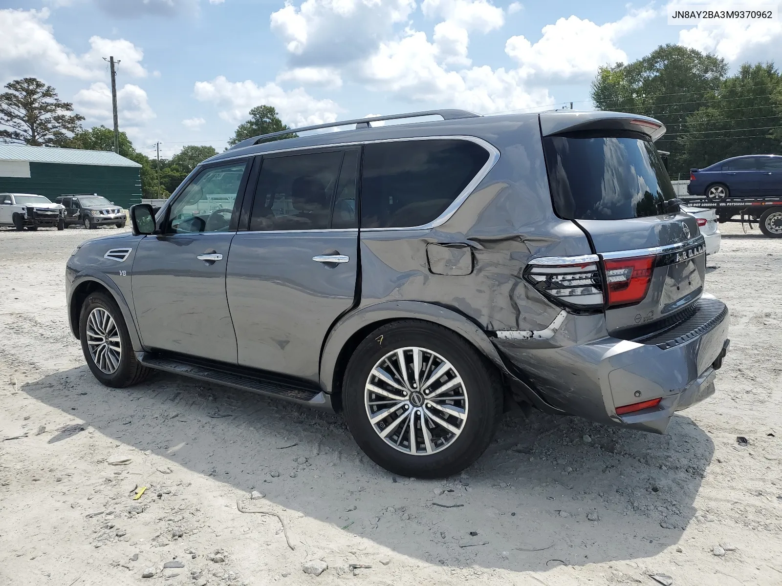 2021 Nissan Armada Sl VIN: JN8AY2BA3M9370962 Lot: 67562014