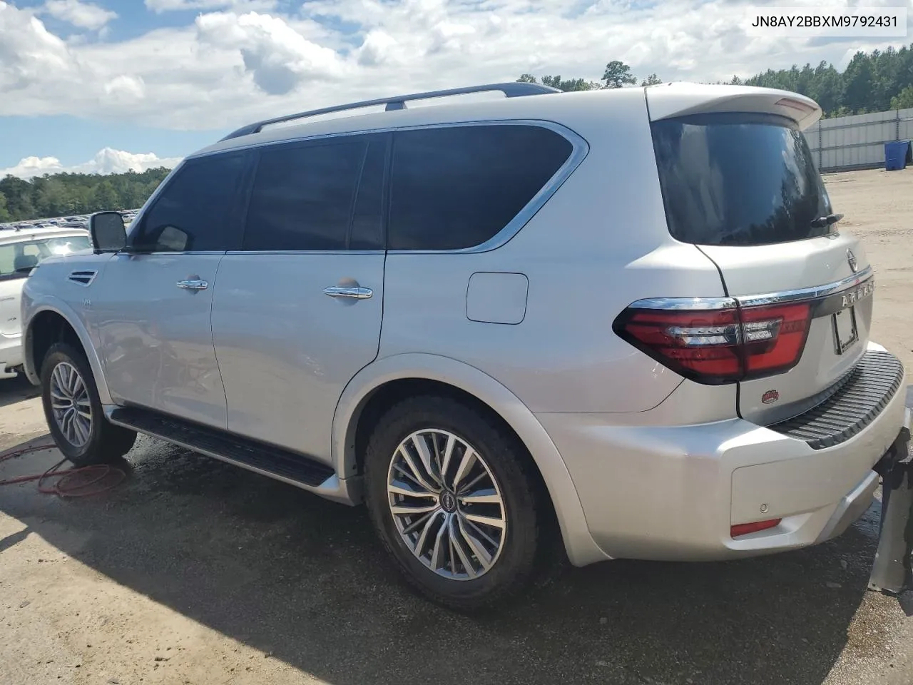 2021 Nissan Armada Sl VIN: JN8AY2BBXM9792431 Lot: 68990044