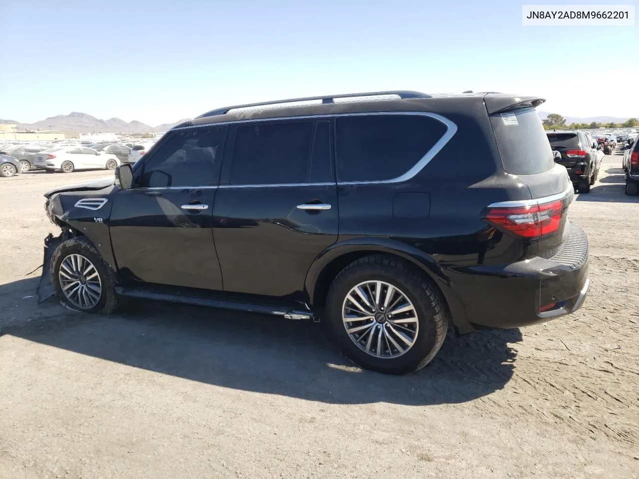 JN8AY2AD8M9662201 2021 Nissan Armada Sv