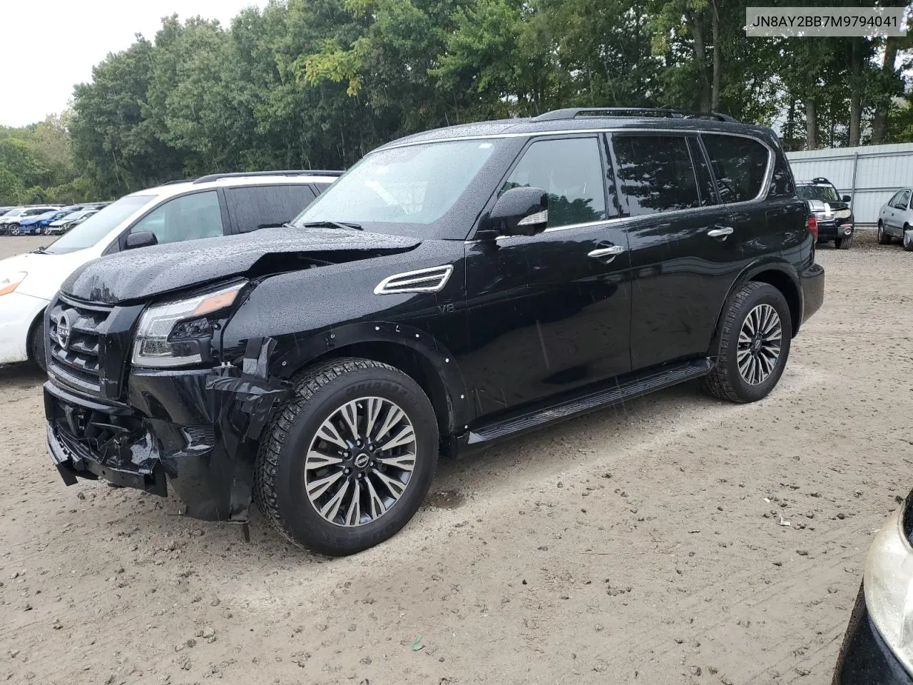 2021 Nissan Armada Sl VIN: JN8AY2BB7M9794041 Lot: 73335754