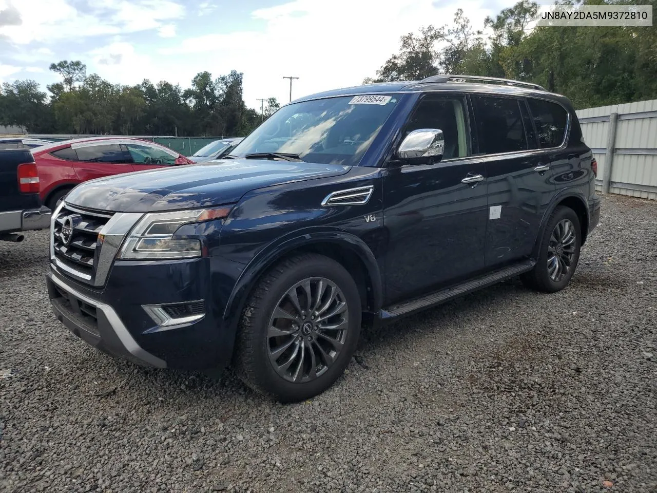 JN8AY2DA5M9372810 2021 Nissan Armada Platinum