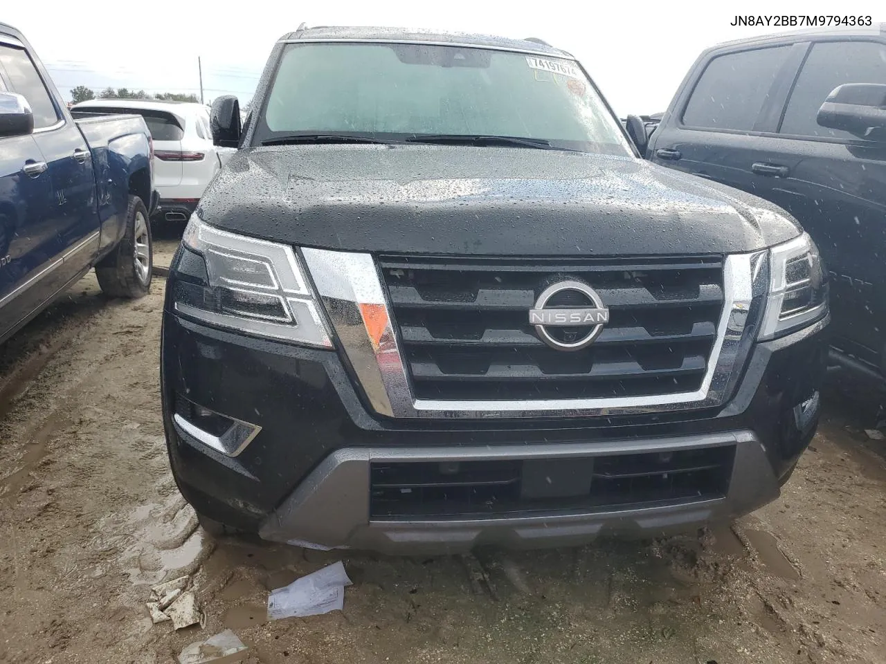 2021 Nissan Armada Sl VIN: JN8AY2BB7M9794363 Lot: 74197674