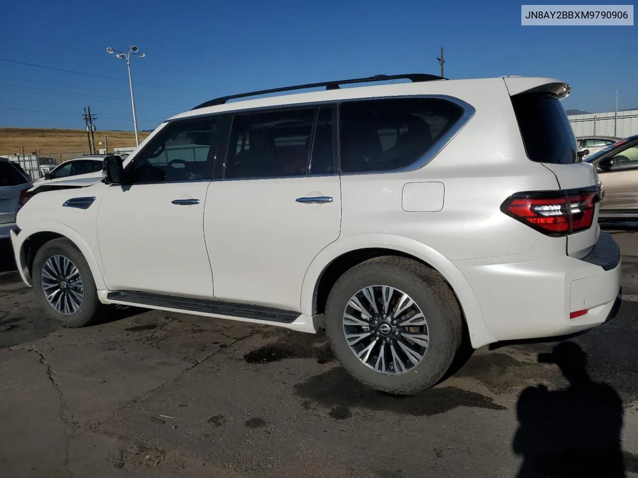 2021 Nissan Armada Sl VIN: JN8AY2BBXM9790906 Lot: 74825794