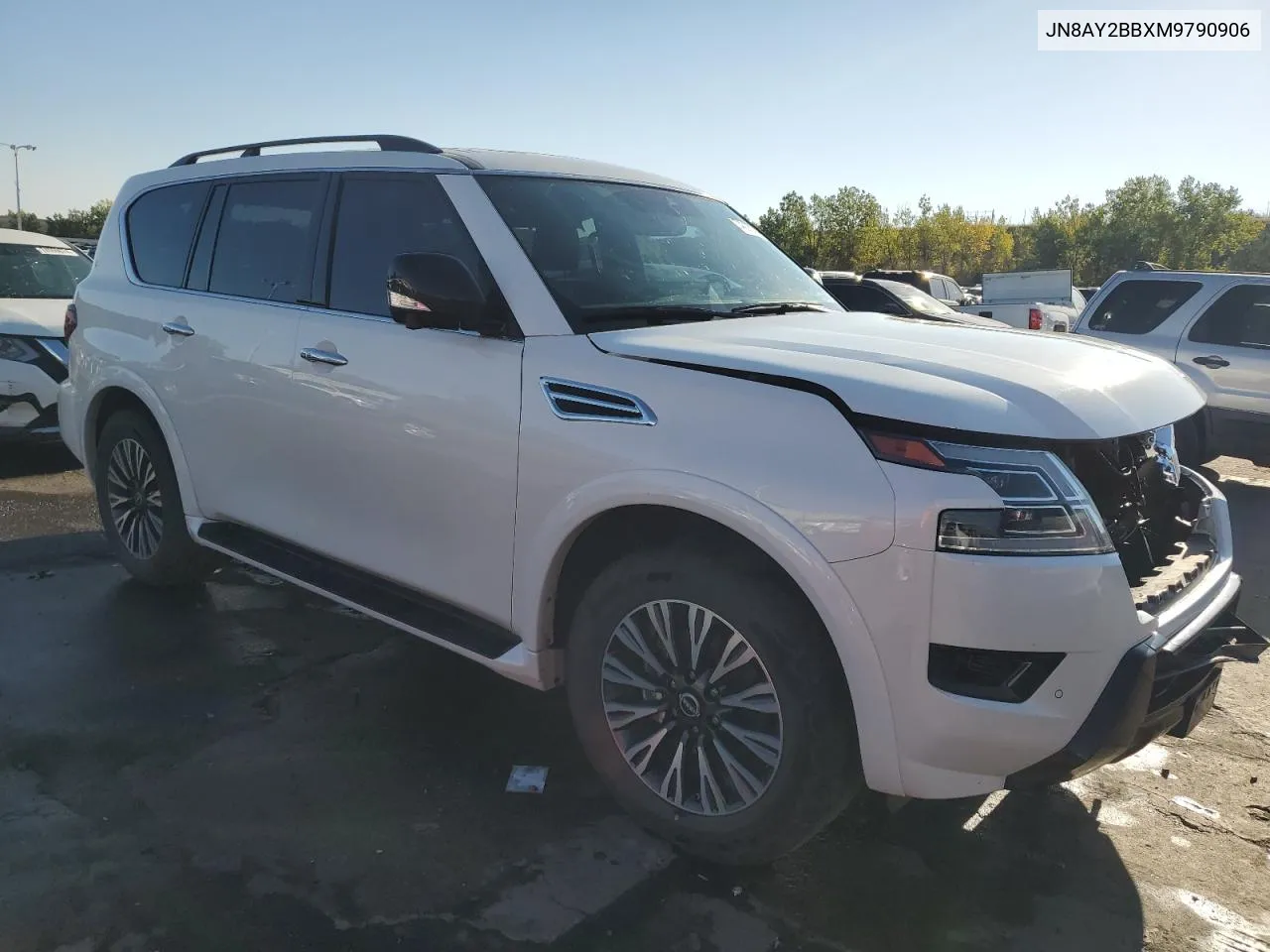 2021 Nissan Armada Sl VIN: JN8AY2BBXM9790906 Lot: 74825794