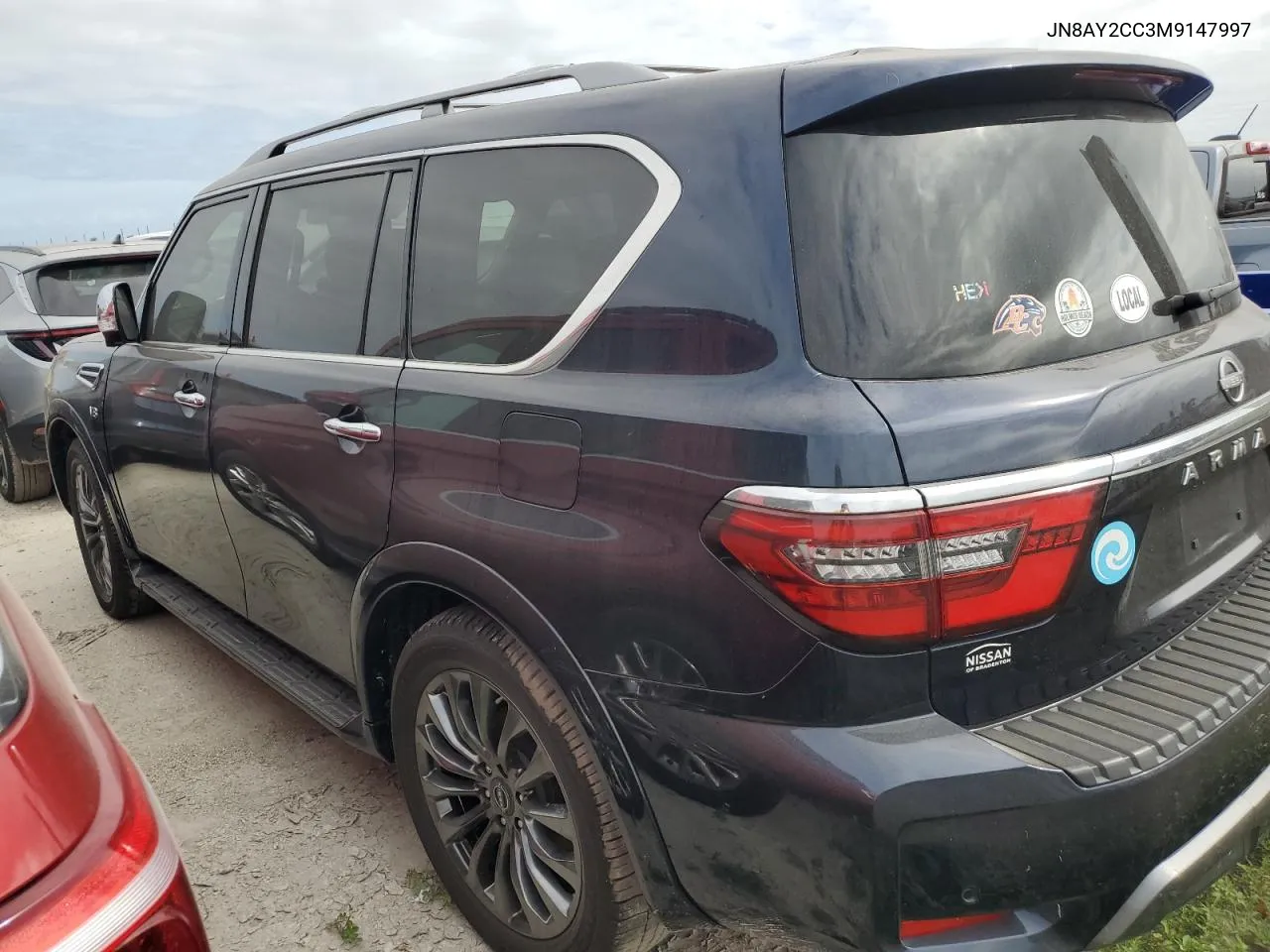 2021 Nissan Armada Platinum VIN: JN8AY2CC3M9147997 Lot: 76510284