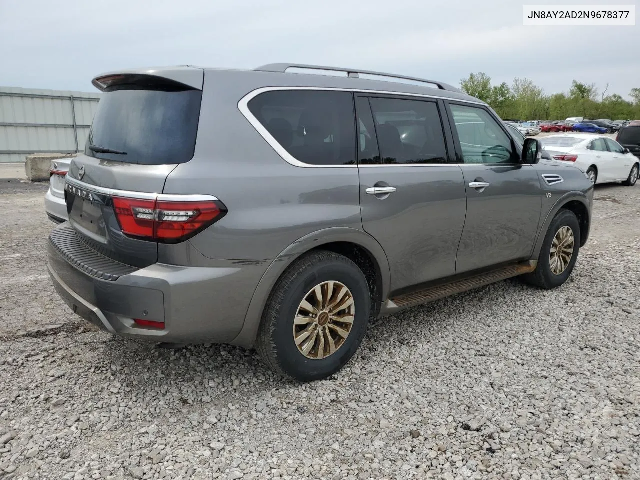 JN8AY2AD2N9678377 2022 Nissan Armada S