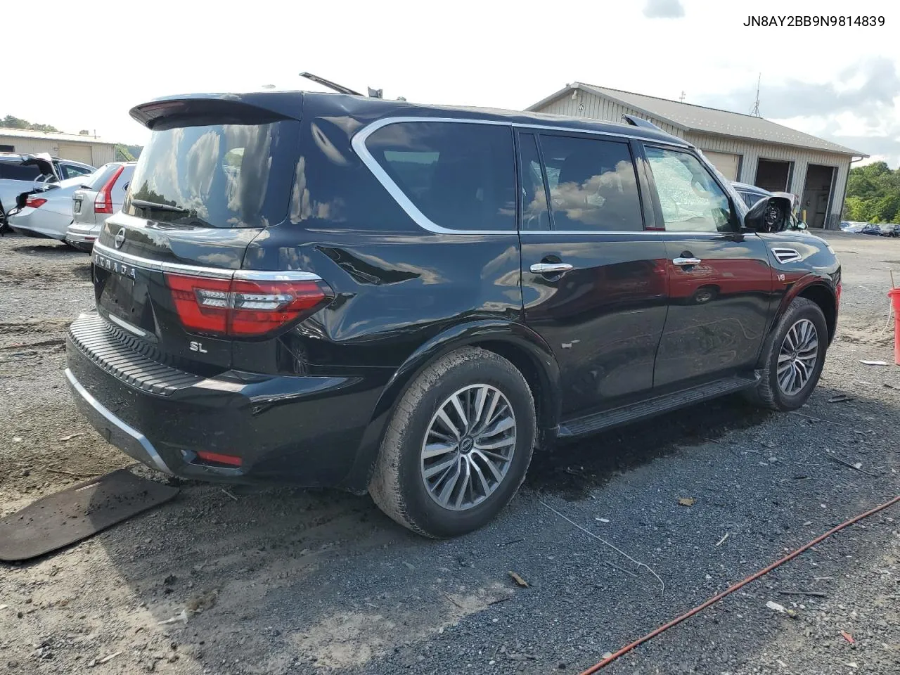 2022 Nissan Armada Sl VIN: JN8AY2BB9N9814839 Lot: 66483904