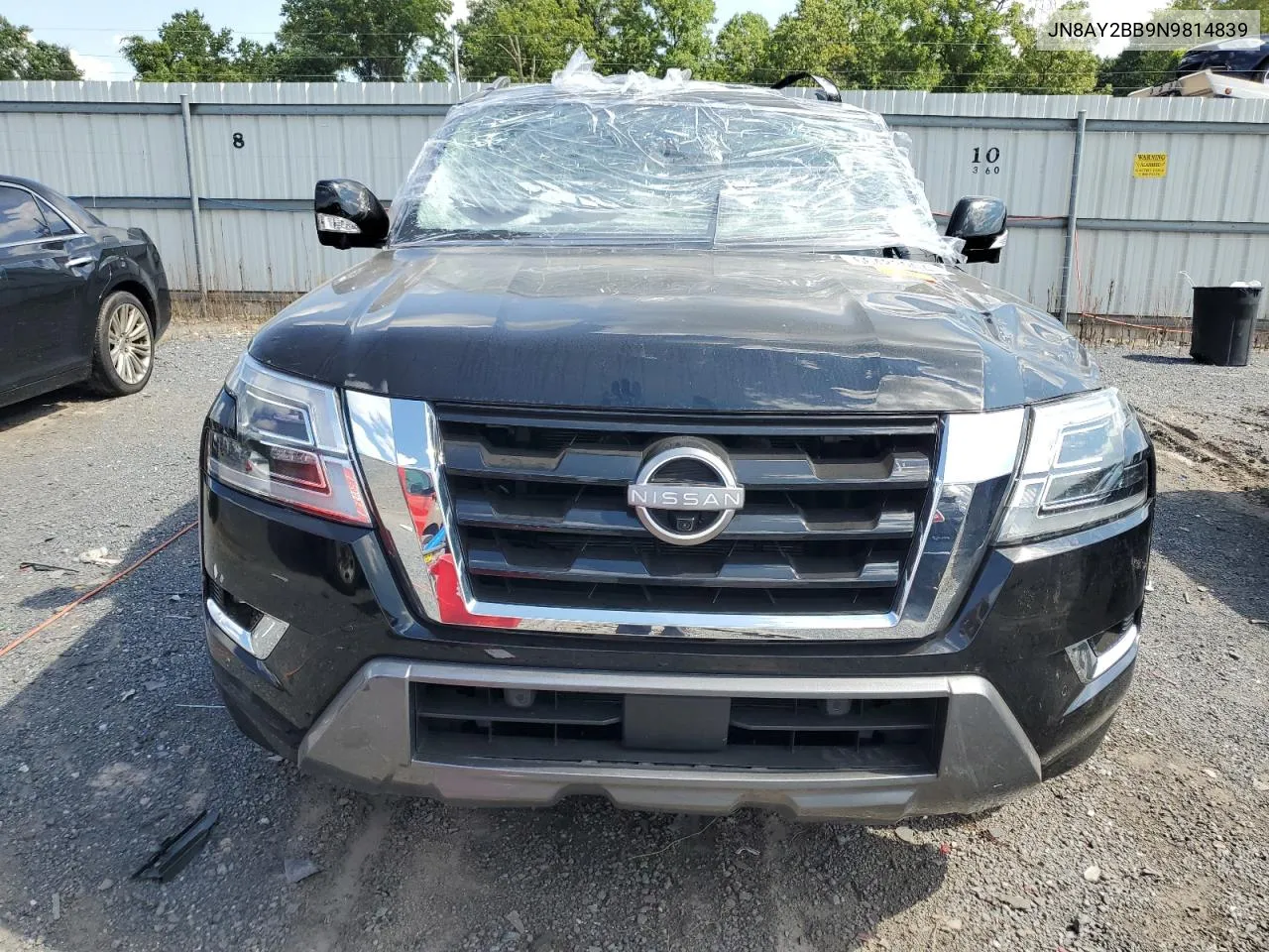 2022 Nissan Armada Sl VIN: JN8AY2BB9N9814839 Lot: 66483904