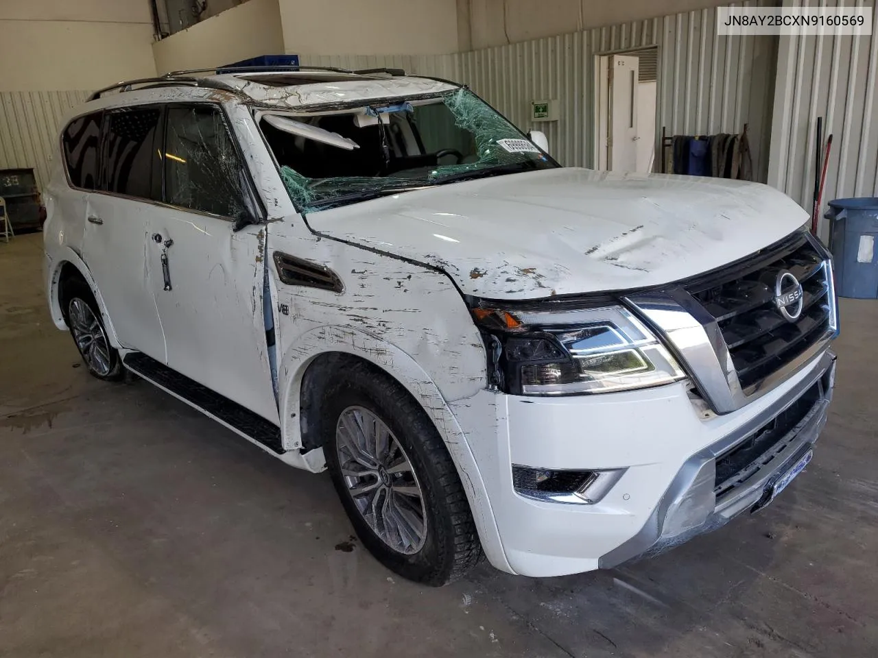 2022 Nissan Armada Sl VIN: JN8AY2BCXN9160569 Lot: 69998584