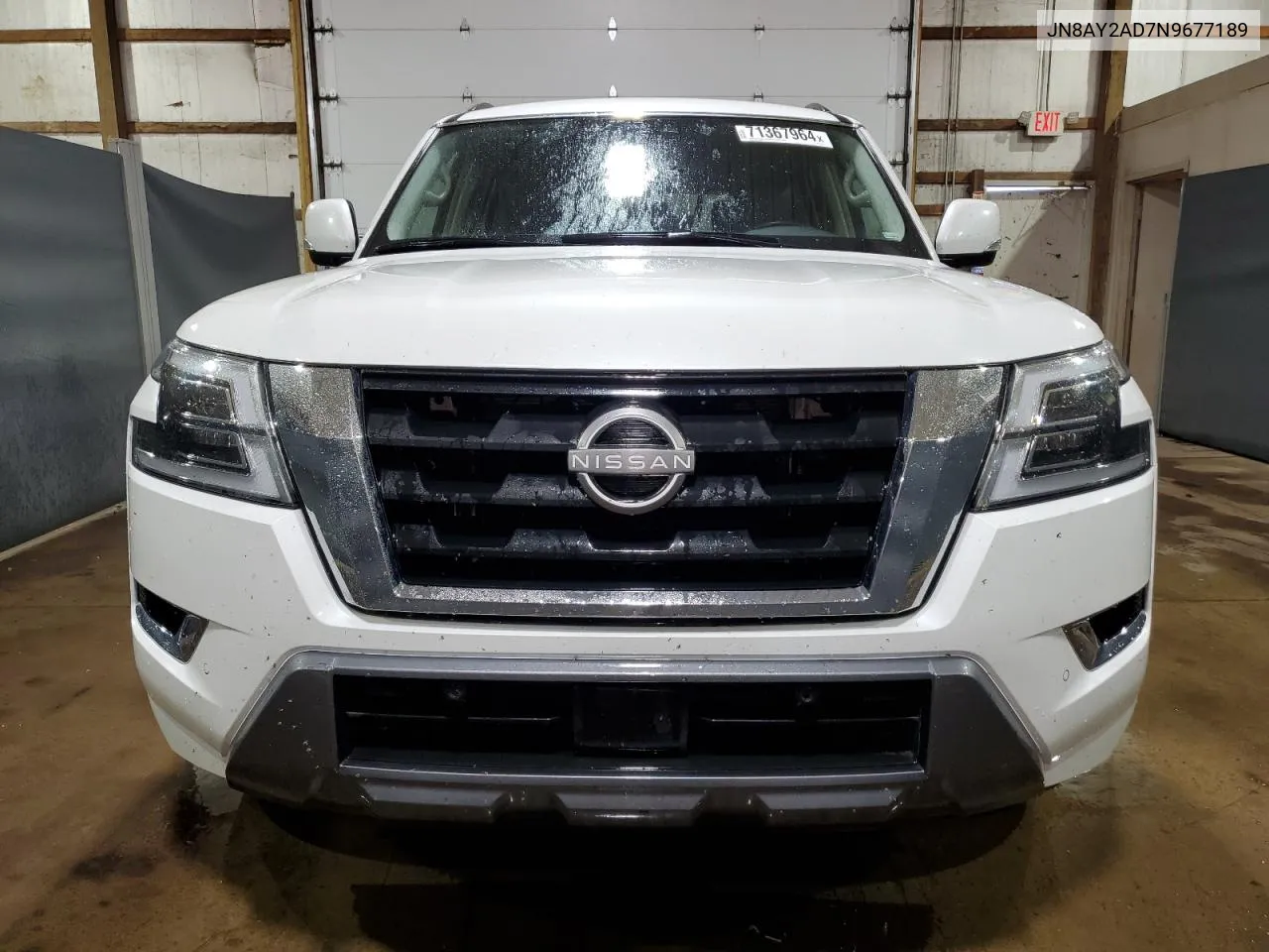 JN8AY2AD7N9677189 2022 Nissan Armada S