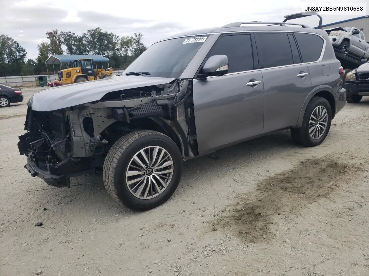 2022 Nissan Armada Sl VIN: JN8AY2BB5N9810688 Lot: 71798224