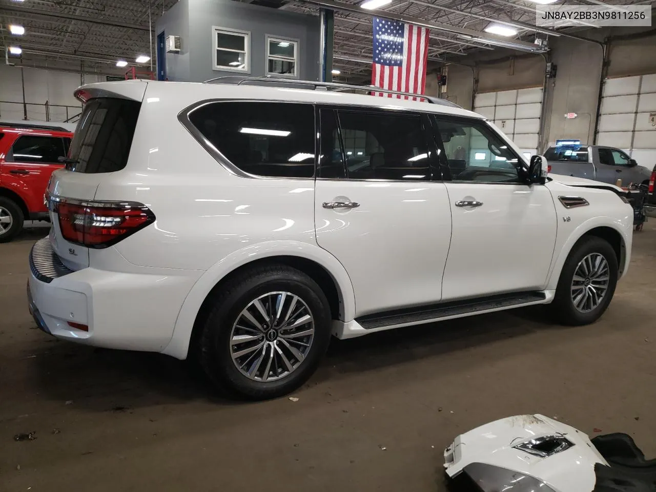 2022 Nissan Armada Sl VIN: JN8AY2BB3N9811256 Lot: 72128264