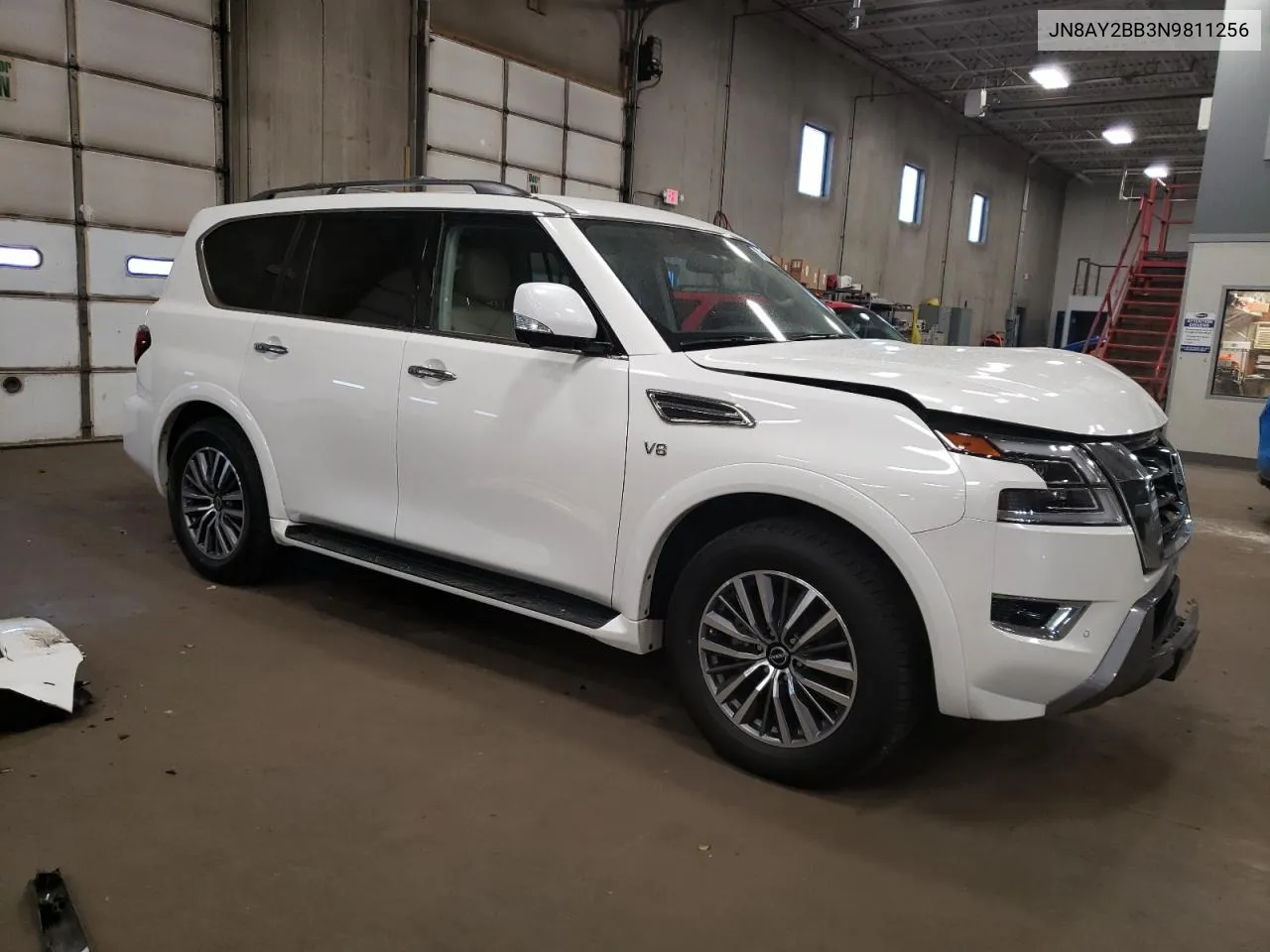 2022 Nissan Armada Sl VIN: JN8AY2BB3N9811256 Lot: 72128264