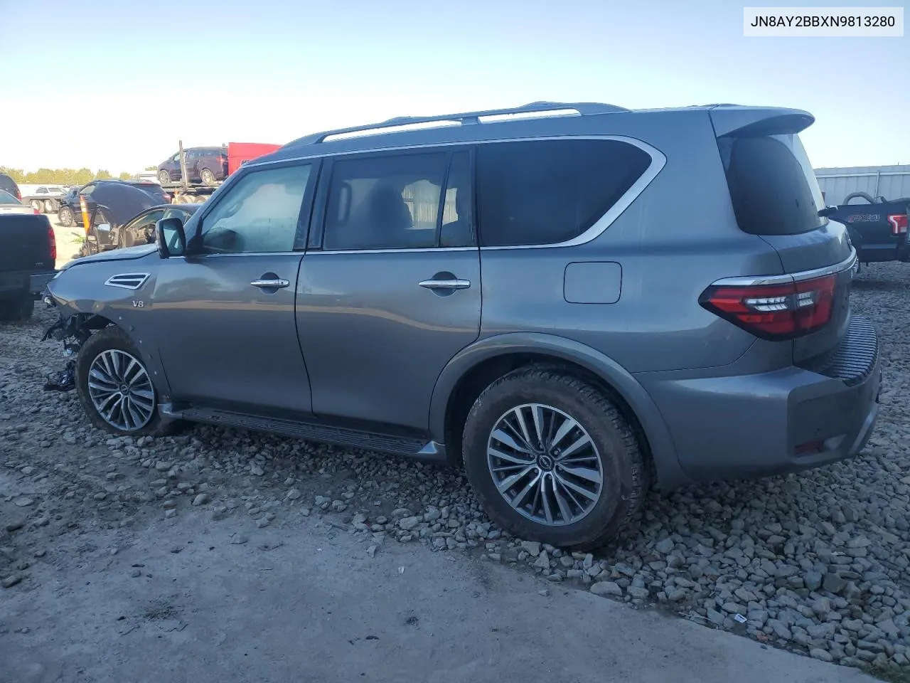 2022 Nissan Armada Sl VIN: JN8AY2BBXN9813280 Lot: 73174714