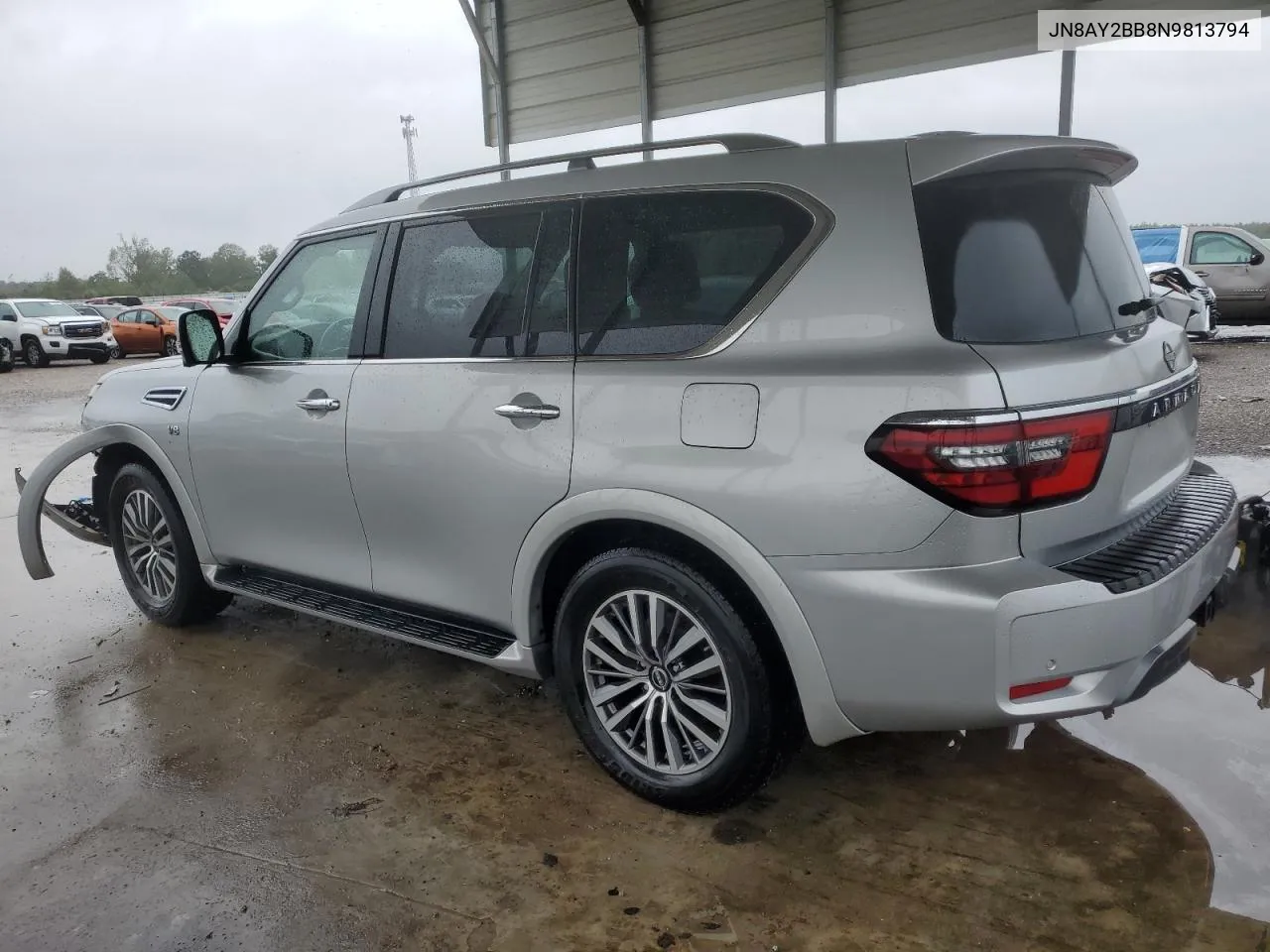 2022 Nissan Armada Sl VIN: JN8AY2BB8N9813794 Lot: 73176014