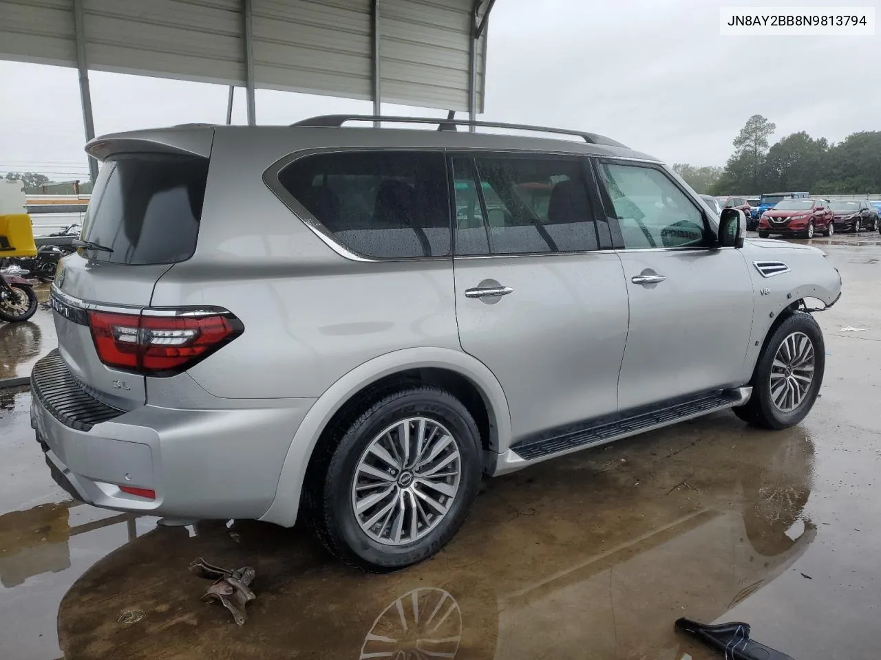 2022 Nissan Armada Sl VIN: JN8AY2BB8N9813794 Lot: 73176014