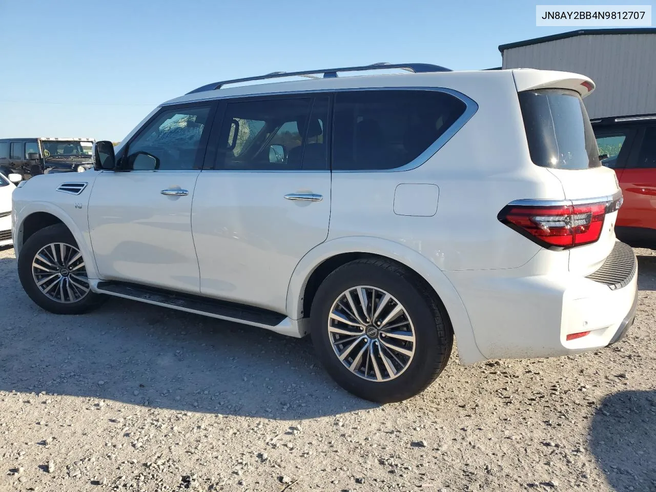 2022 Nissan Armada Sl VIN: JN8AY2BB4N9812707 Lot: 75635864