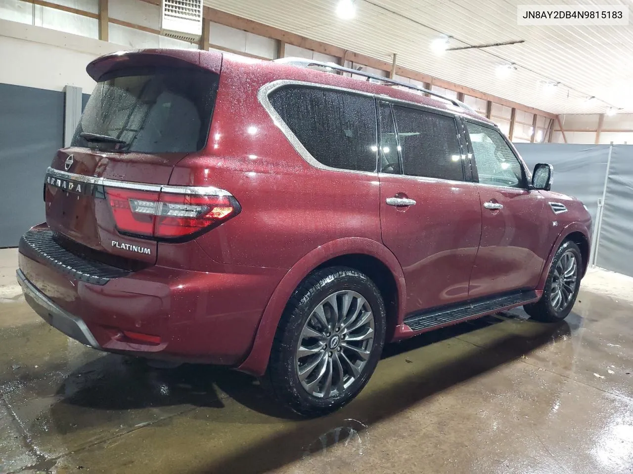 2022 Nissan Armada Platinum VIN: JN8AY2DB4N9815183 Lot: 79397524