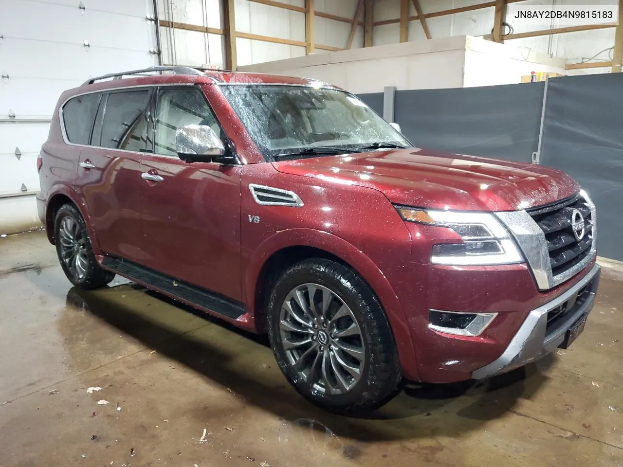 2022 Nissan Armada Platinum VIN: JN8AY2DB4N9815183 Lot: 79397524