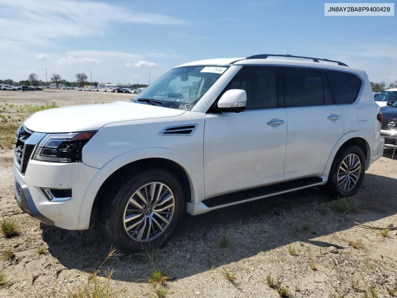 2023 Nissan Armada Sl VIN: JN8AY2BA8P9400428 Lot: 71373934