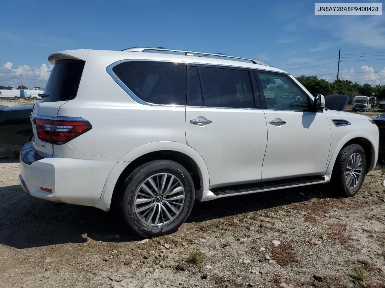 2023 Nissan Armada Sl VIN: JN8AY2BA8P9400428 Lot: 71373934